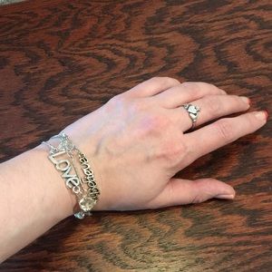 “Believe in love” 3 strand chain bracelet BOGO